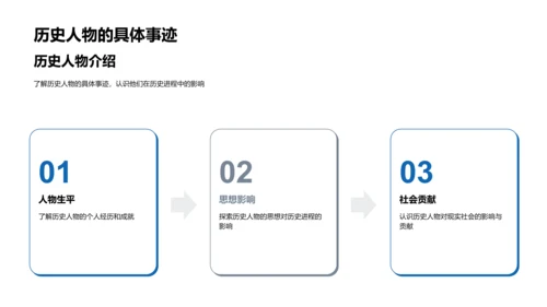 历史课程探秘PPT模板