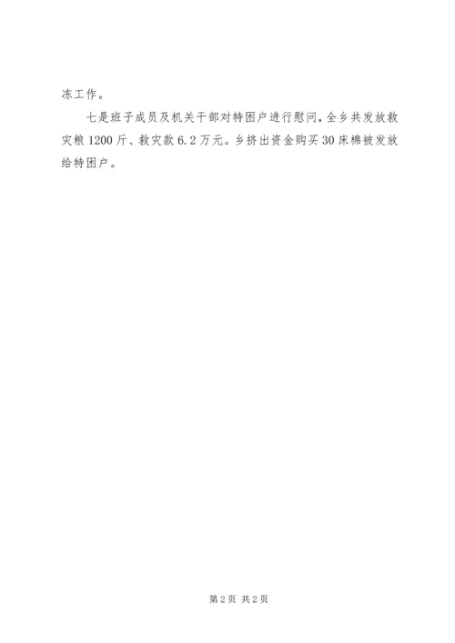 乡镇抗雪救灾工作总结.docx