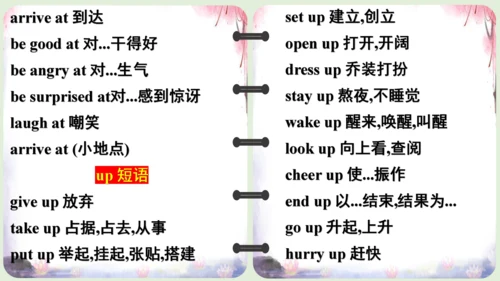 【2023暑假衔接】义务教育英语必背重点短语课件【人教新目标版】
