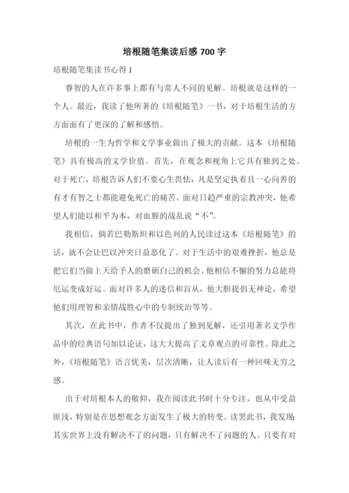 培根随笔集读后感700字.docx