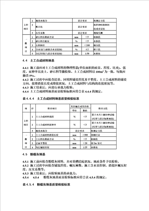 《建筑地基基础工程施工质量验收规范》