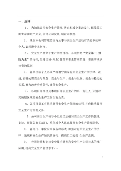 安全管理体系及制度.docx