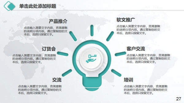 微立体中国农业银行工作总结汇报通用PPT模板