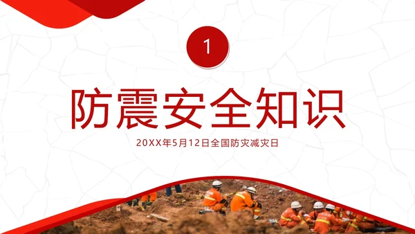 防震减灾5月12日全国防灾减灾日学校防灾防震演练PPT课件