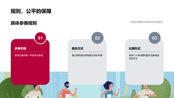 拼音大赛教学指南PPT模板