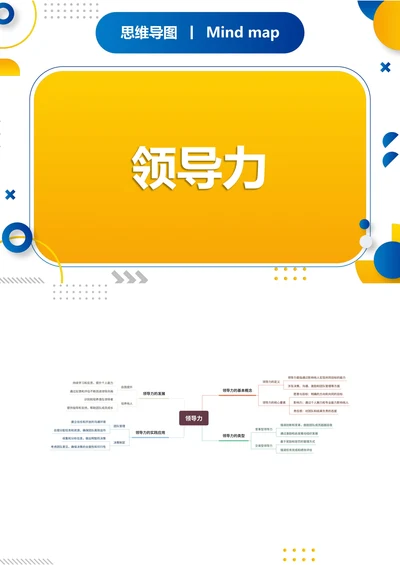 领导力职场思维导图