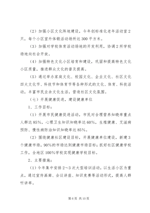 健康社区建设工作计划.docx