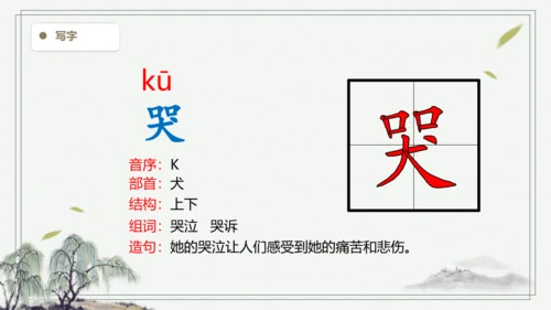 【2024秋季学期教材】语文二上23.  纸船和风筝   生字识记课件