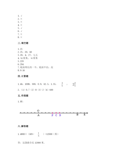 小升初六年级期末测试卷（全国通用）.docx