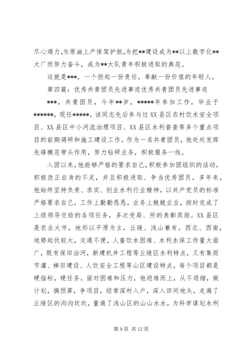 优秀共青团员先进事迹材料 (11).docx