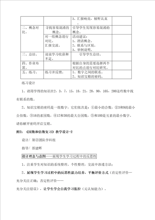 因数和倍数复习教学策略比较研究黄金荣因