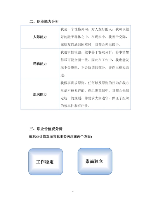 23页7100字机械电子工程专业职业生涯规划.docx