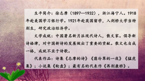 3.《现代诗二首》课件