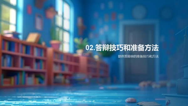 3D博士生活答辩攻略全解析通用PPT模板