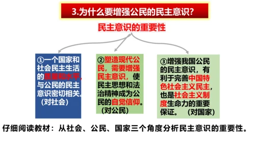 第三课追求民主价值复习课件(共26张PPT)