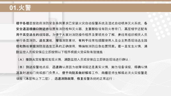 小区物业安保应知应会PPT模板