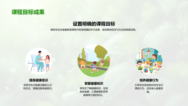 健康教育讲座PPT模板