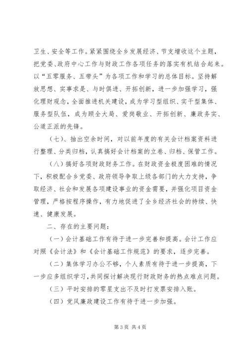 乡镇财政工作总结.docx