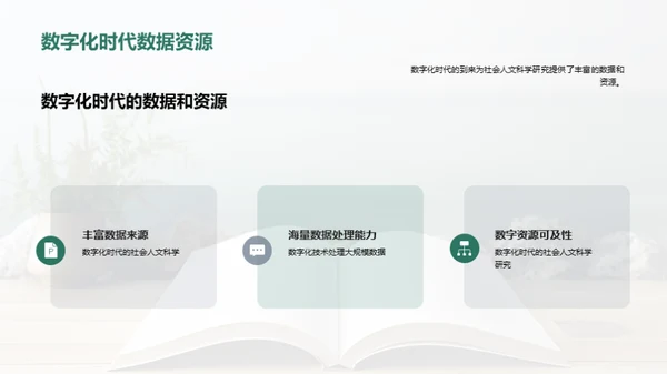 数字化时代下的人文科研