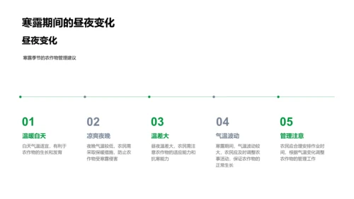 寒露节气农事讲座PPT模板