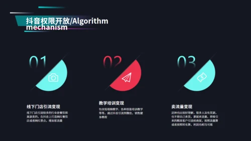 抖音直播网红培训狂欢通用PPT模板