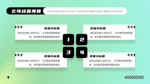 青年时尚潮流活动策销策划绿色通用PPT模板