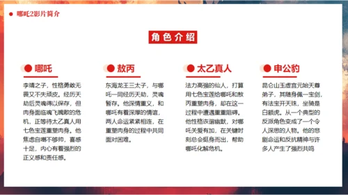 哪吒之魔童闹海哪吒精神学习通用PPT模板
