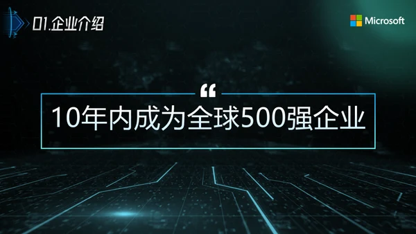 科技风互联网通信行业总结报告通用PPT模板