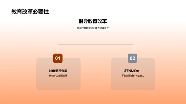 推动教育革新