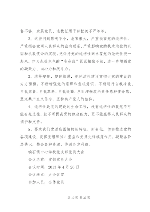 党员大会会议方案精编.docx