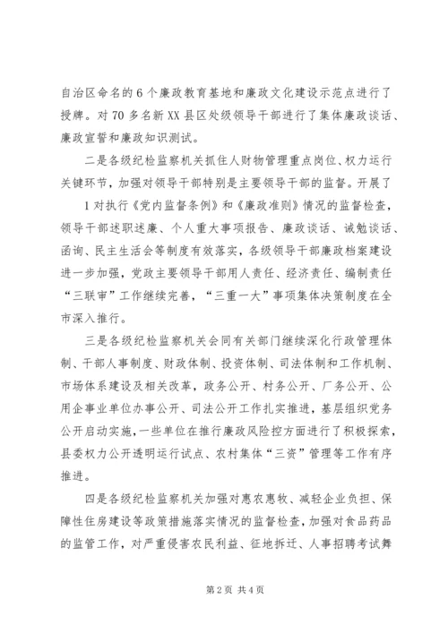 县委书记在纪检监察工作座谈会上的讲话 (5).docx