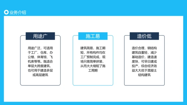 建筑行业投标书动态PPT模板