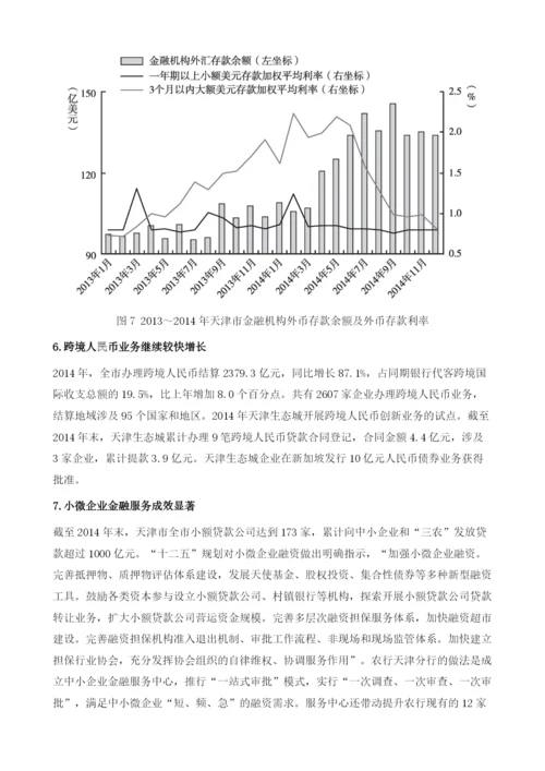天津金融机构发展研究.docx