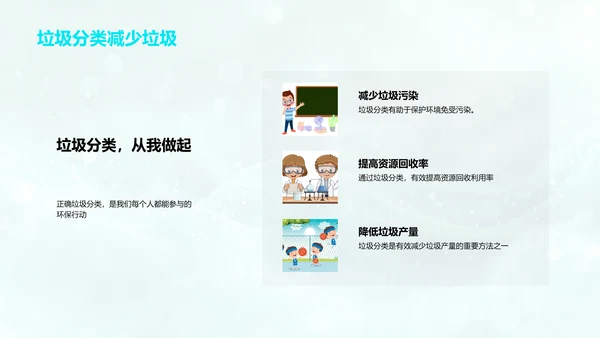 垃圾分类教育讲座PPT模板