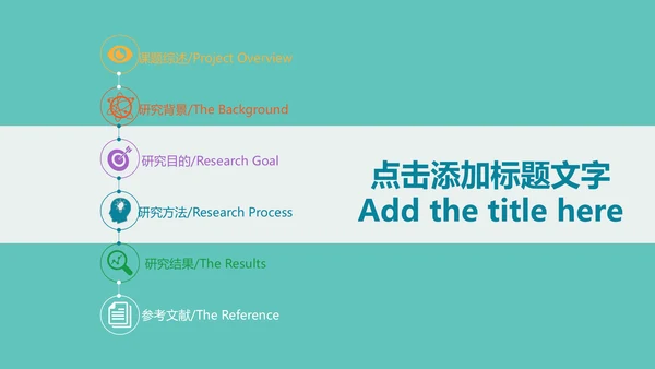 书架答辩学术报告通用PPT模板
