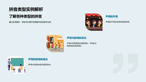 拼音知识掌握PPT模板