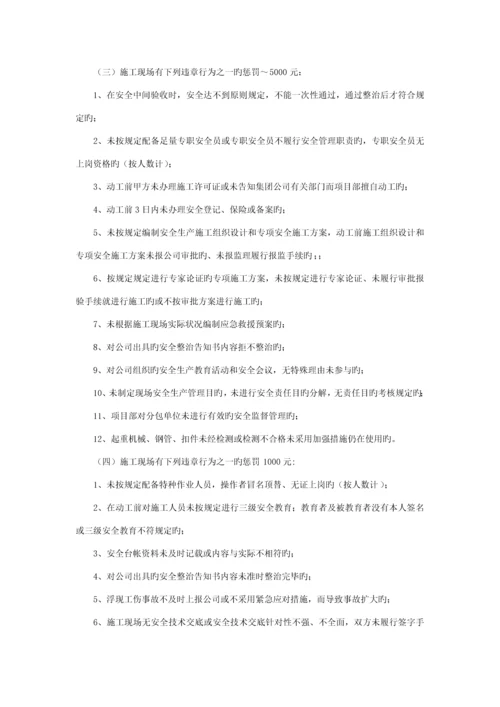 优质建筑关键工程安全质量管理检查处罚实施标准细则.docx