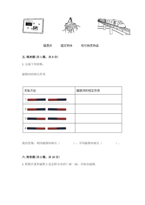 教科版二年级下册科学知识点期末测试卷（典优）.docx