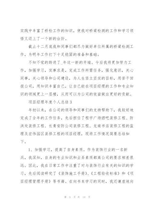 项目经理年度个人总结5篇.docx