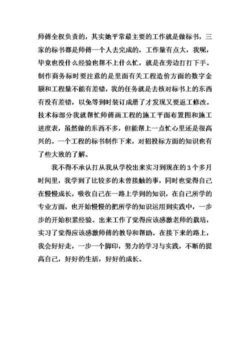 建筑工程专业实习总结ppt