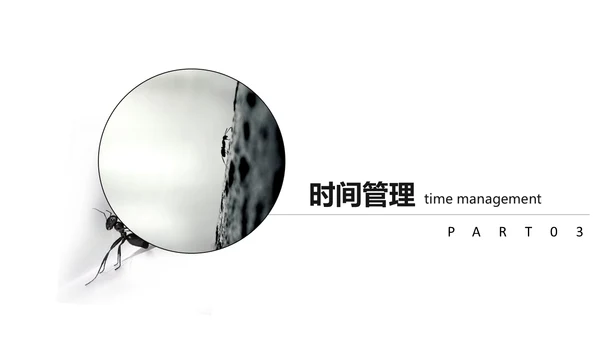 励志蚂蚁封面团队培训通用PPT模板