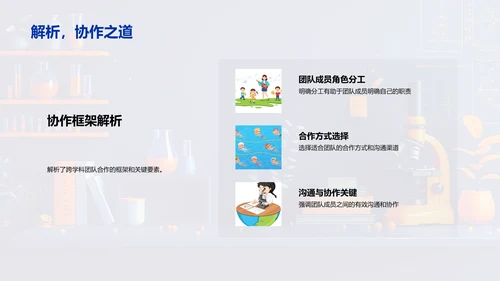 交叉学科研究答辩PPT模板