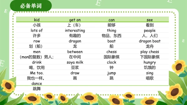 Module 3（复习课件）-2023-2024学年四年级英语上册期末核心考点集训（外研版三起）（共