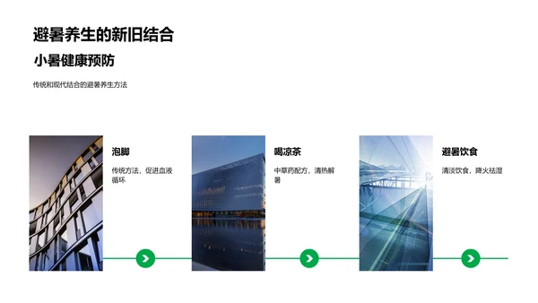 小暑养生指南讲座PPT模板