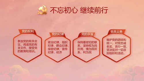 中国共产党的光辉历程红色传承教育活动PPT