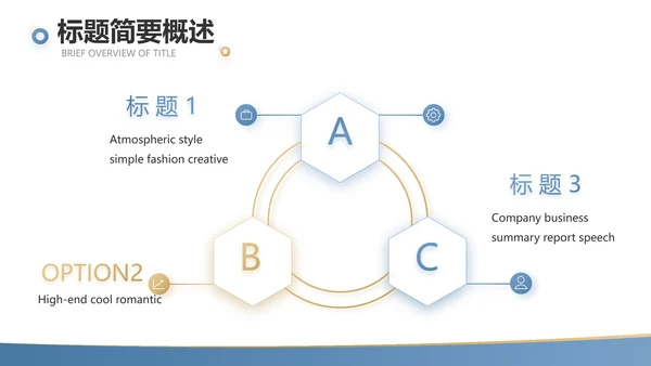 蓝色金融投资理财的投资展望动态PPT