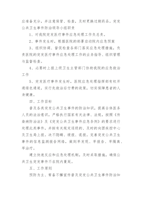 医院突发环境事件应急预案.docx