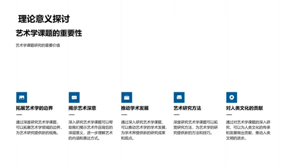 本科艺术学答辩报告PPT模板