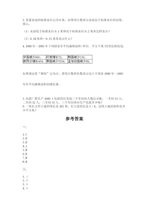 济南市外国语学校小升初数学试卷精品（典型题）.docx