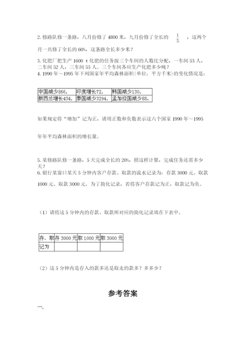 济南市外国语学校小升初数学试卷带答案（夺分金卷）.docx